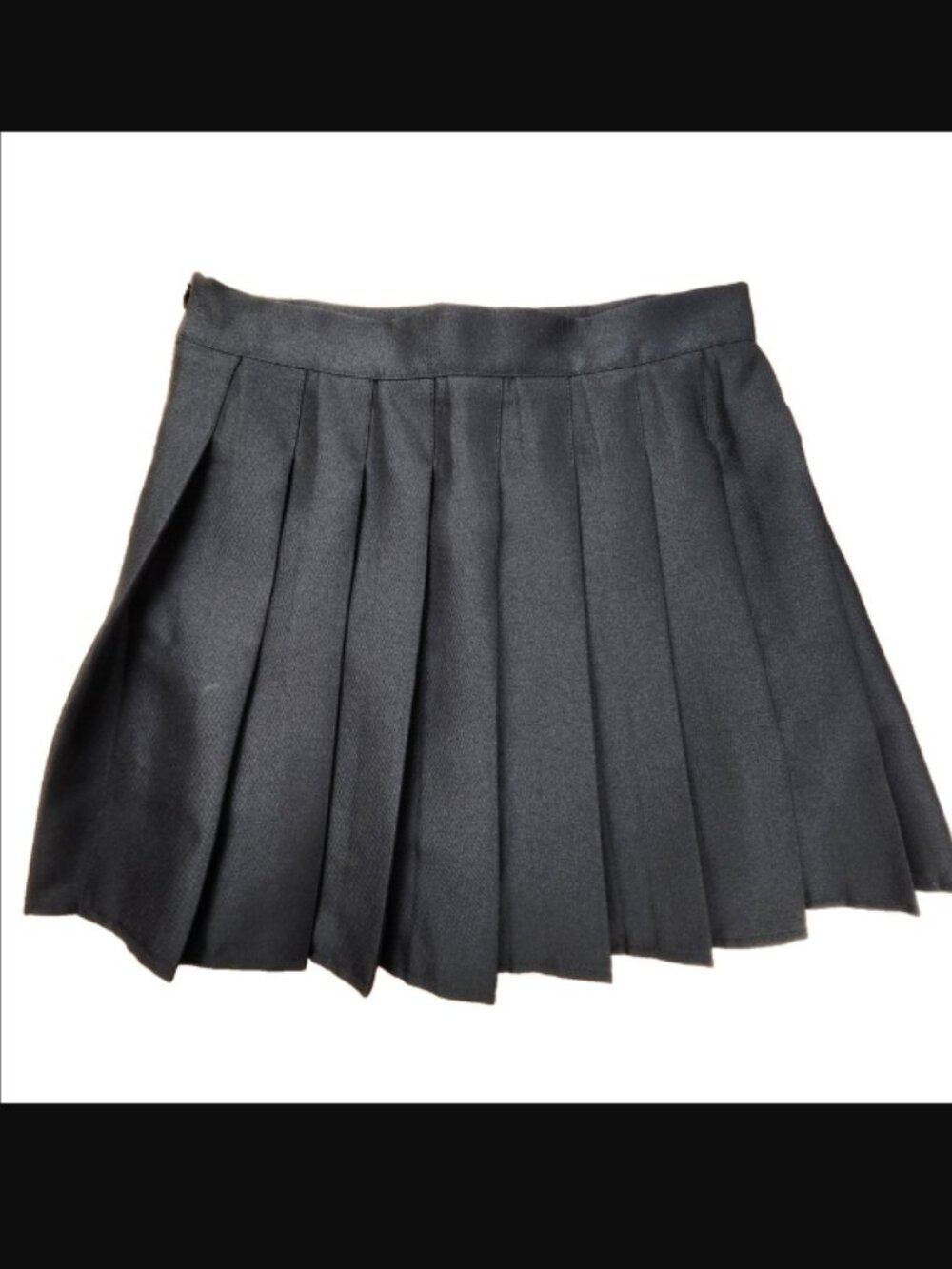 LAST CHANCE! Wildcat Black Pleated Mini Skirt Size Small EUC